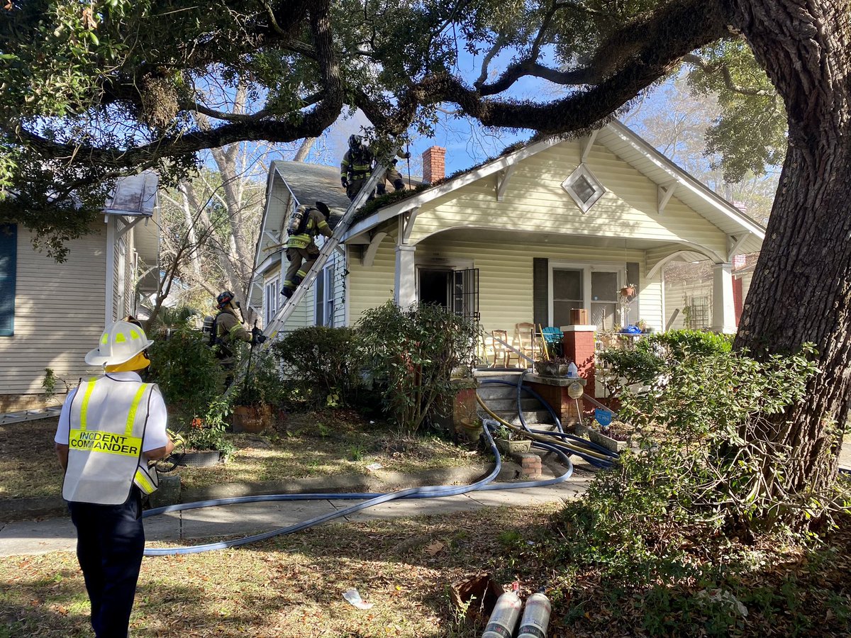 Savannah Fire extinguished a house fire in the 1100 Block of E. 37th St. The fire began in a first floor bedroom & extended up the stairway to the attic. No one was injured, but the residents were displaced
