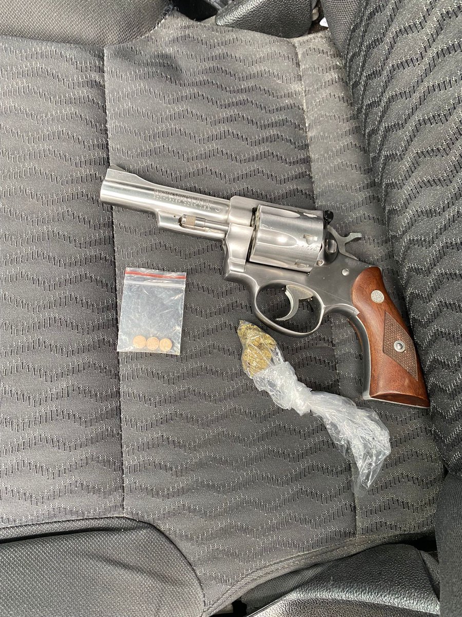 D2 CRU conducted a traffic stop at the 900 block of Sterling Shire St. the stop yielded to an arrest on a suspect for PCS and Felon in Possession of a firearm. 