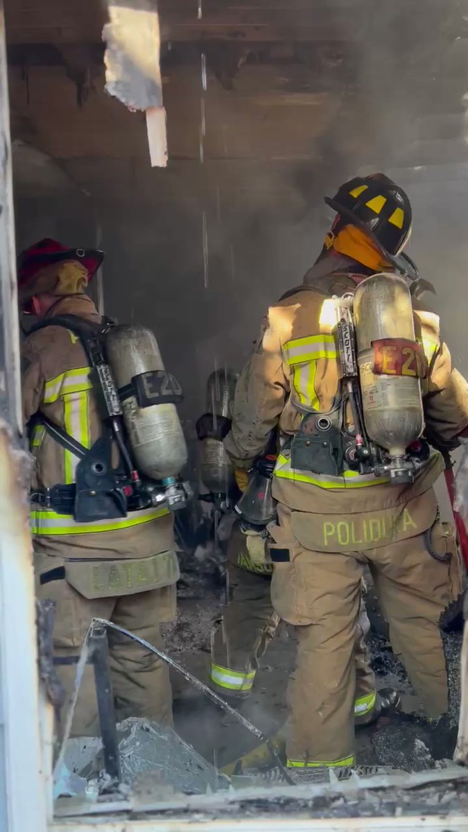 On Thursday, January 13, at approximately 9:30 am, units responded to a working fire near the 2000 block of Old Hapeville Road South-West Nearly 50 percent of the one-story residence was engulfed in flames and quickly spreading when units arrived on the scene