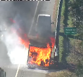 Travel advisoryVEHICLE FIRE I-85/sb just past I-985 in Gwinnett Co.. 3 Right lanes blocked