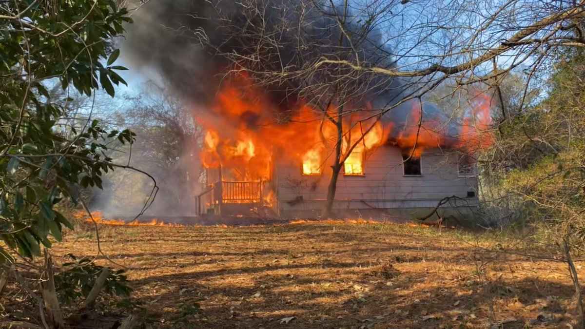 Fire DPD and Gwinnett County Fire Department are on the scene of this fully engulfed fire across the street from the Duluth Police Department. Both north and southbound lanes are shut down on Buford Hwy