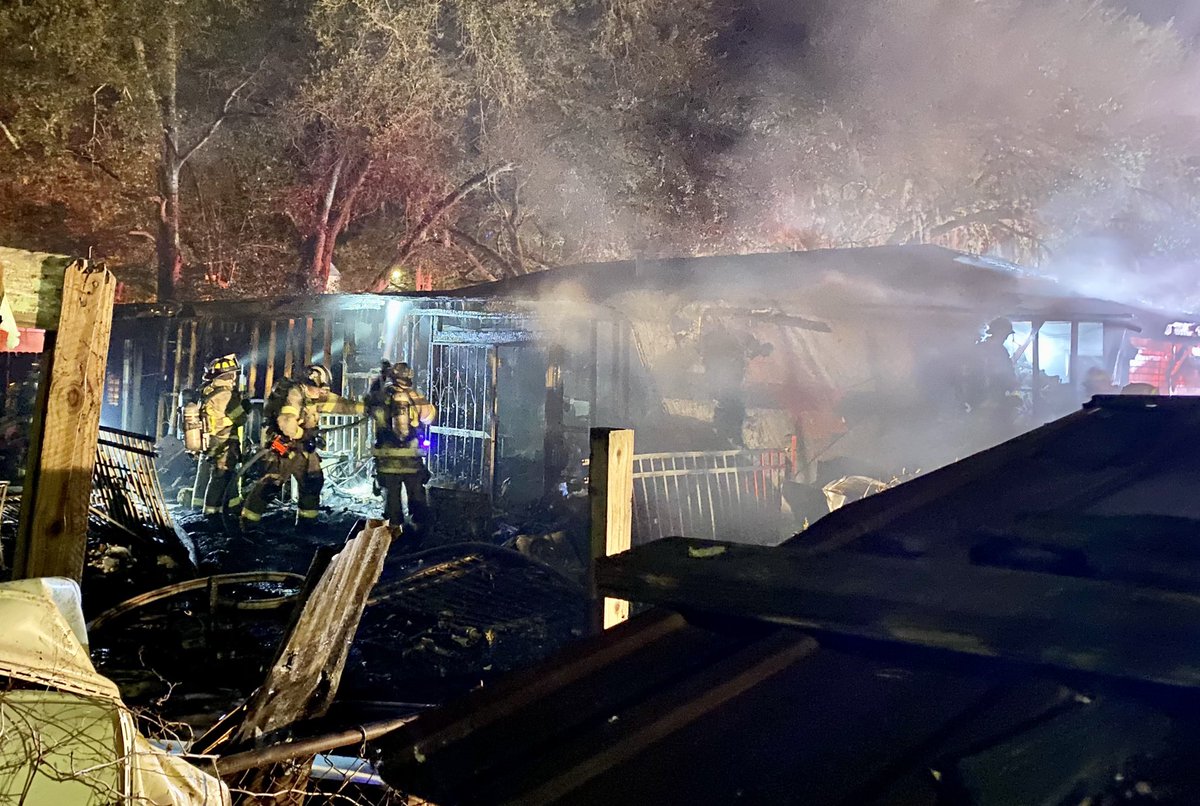 Savannah Fire extinguished an early morning blaze that consumed the back of a house in the 2100 Block of Gable Street in East Savannah