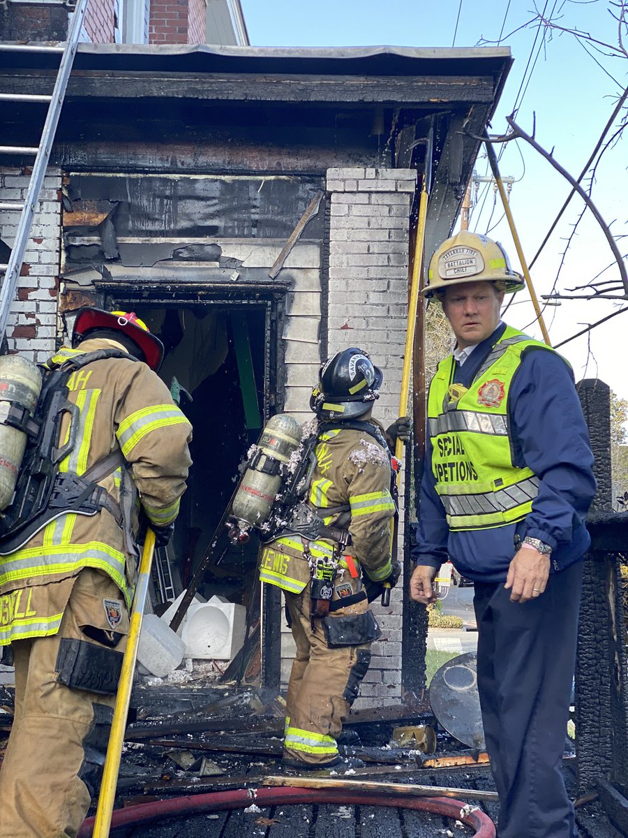 Two residents and their dogs escaped the 51st Street Fire unharmed.  Investigators are on scene working to determine a cause