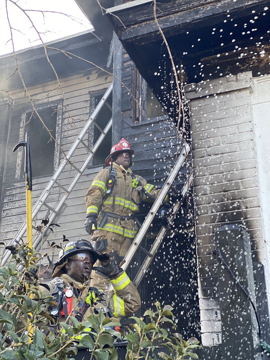 Two residents and their dogs escaped the 51st Street Fire unharmed.  Investigators are on scene working to determine a cause