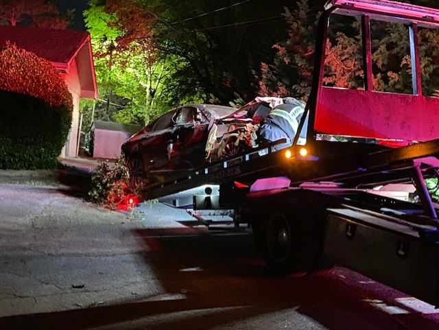 A car smashes into an animal hospital in Dunwoody overnight leaving extensive damage.