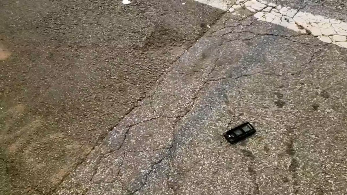 @Atlanta_Police say multiple people have been shot outside Centennial Olympic Park. No word on the severity of injuries. You can see in this video multiple sneakers and shell casing at the scene.