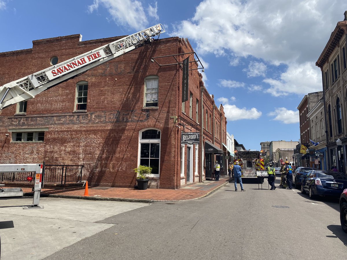 Savannah Fire has extinguished a fire in the kitchen exhaust system at a City Market steak restaurant in the 300 Block of St. Julian Street