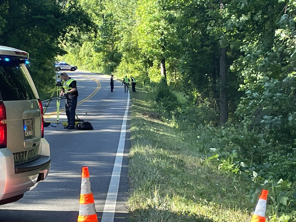 Henry County police are reconstructing the crash site where three teenagers were killed Wednesday afternoon. 