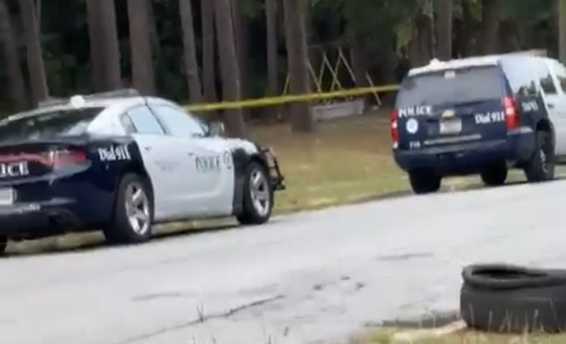 Muscogee County Coroner Buddy Bryan confirmed the deceased individual is an African American male, no identity at this time, and it appears to be a homicide. A large crime scene has been established in the park. Homicide UNIT is on scene.