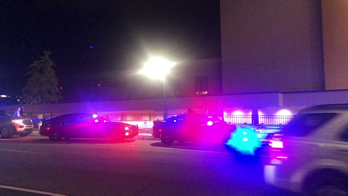 Law enforcement from several jurisdictions are huddled around Wellstar Kennestone Hospital in Marietta.  This after two Cobb County deputies were shot and killed while serving a warrant