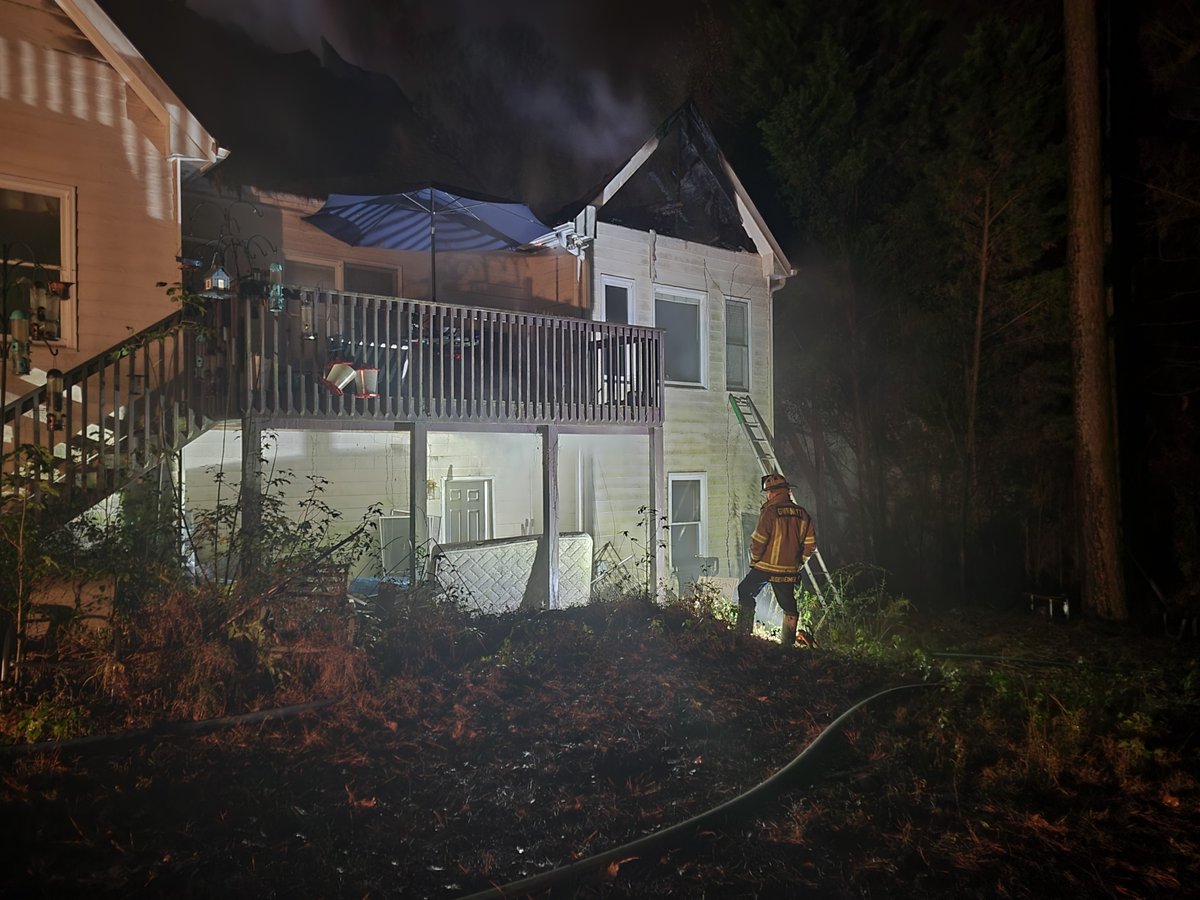 This morning our crews responded to a working house fire in Lilburn.