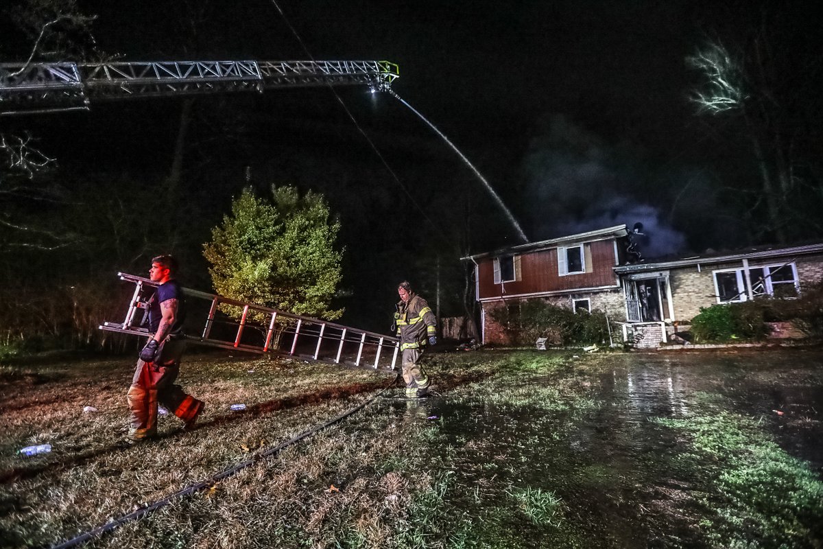 No residents or firefighters were injured but two cats and a dog perished in a house fire early Friday morning in DeKalb County, officials said