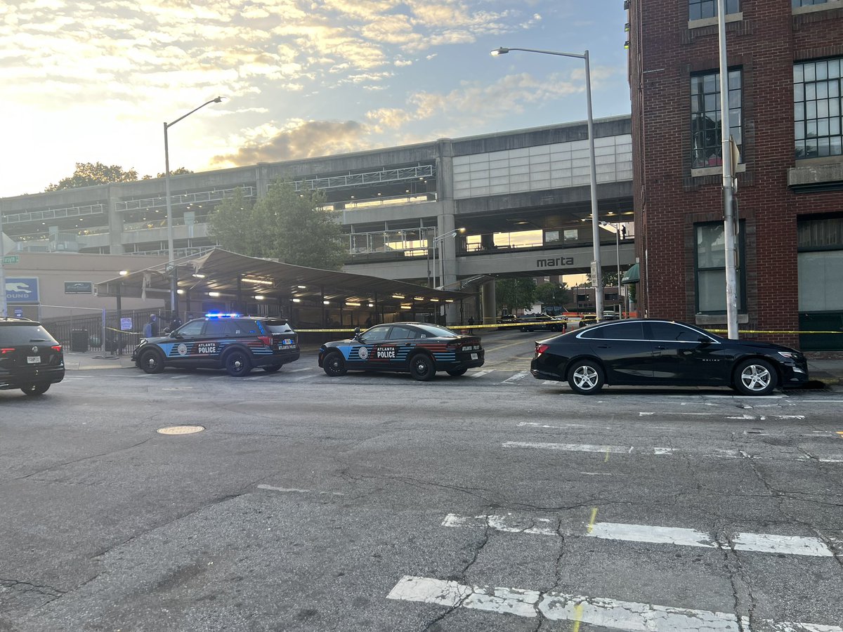 Atlanta police are investigating an officer involved shooting near the downtown Greyhound bus station