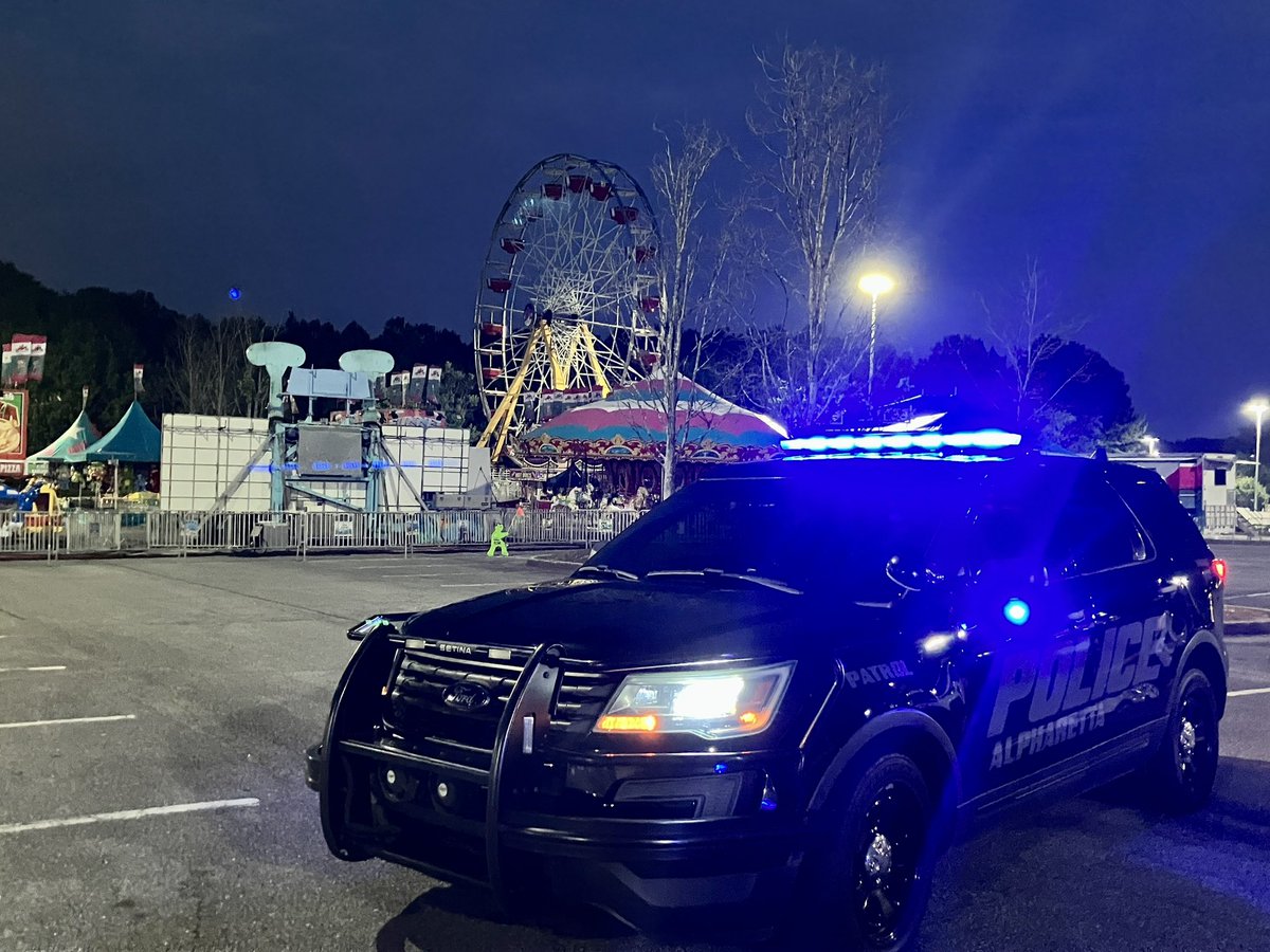 Alpharetta Police are looking for a man they say shot 2 women at the carnival in the parking lot of North Point Mall.  1 was taken to the hospital in an ambulance. The other was airlifted.