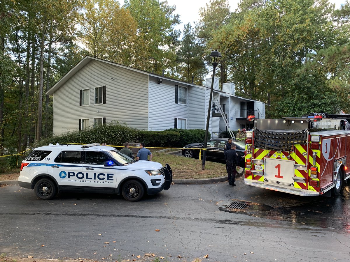 A child died after being found with multiple stab wounds while investigating an apartment fire. A boy (approximately age 6) was found unresponsive on the first level of an apartment building in Peachtree Corners. A woman is in custody. 