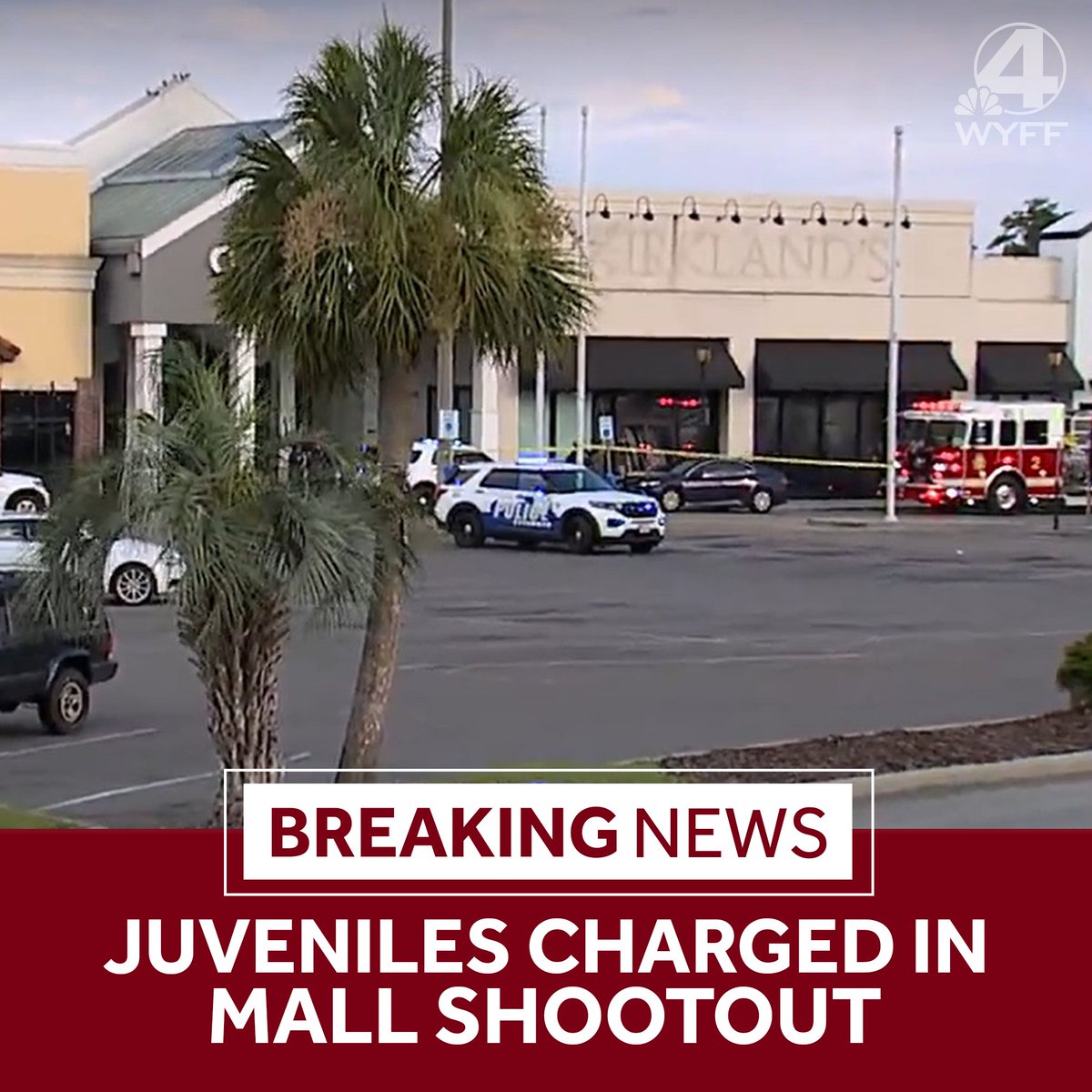 Two juveniles have been arrested in connection with a shooting at a mall in Savannah that left six people injured. Read