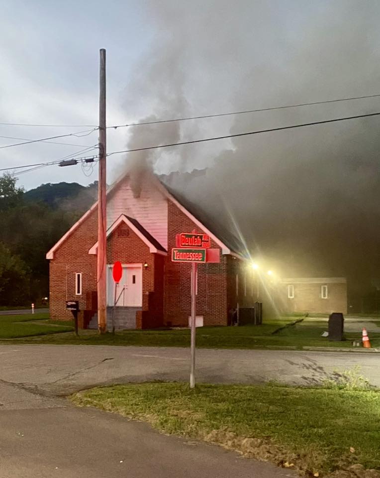CHURCH FIRE: Firefighters made quick work of a fire at the Chattanooga Bible Way Church last night. Nobody was injured, and the cause is under investigation