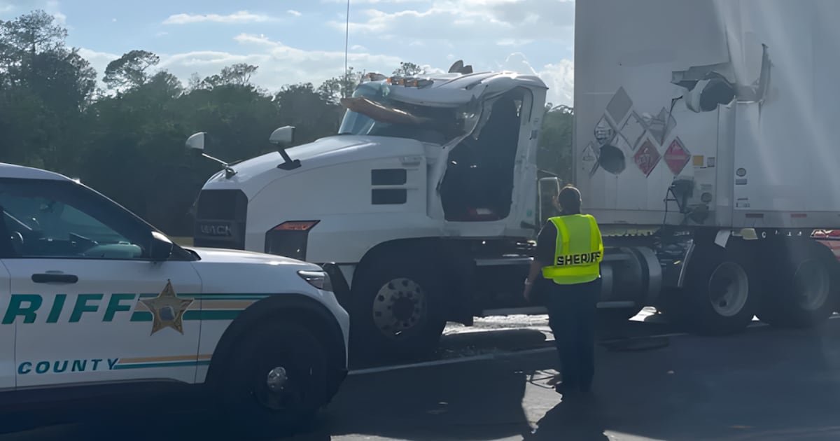 Winter Park truck driver killed after log pierces cab in crash