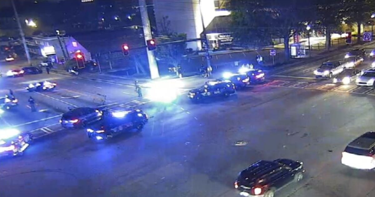 2 GSP troopers hospitalized after Range Rover chase, crash in Buckhead